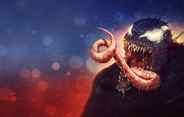 Language, Teeth, Art, Comics, MARVEL, Concept Art, Venom, Venom