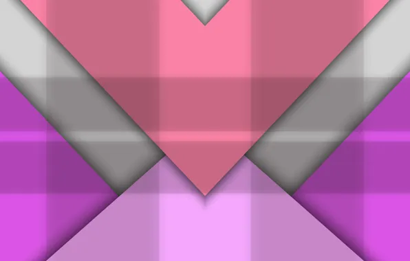 Figure, layers, triangle