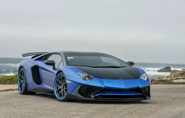 Picture Lamborghini, Vorsteiner, Aventador, Hood, Zaragoza