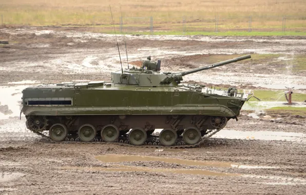 Field, machine, combat, The BMP-3, infantry