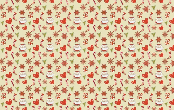 Holiday, new year, Santa Claus, caramel