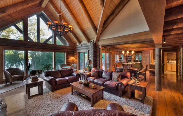 Wooden, living room, home, luxury, tennessee