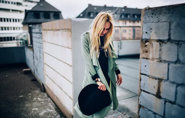 Style, model, architecture, fashion, bokeh, Krystijana