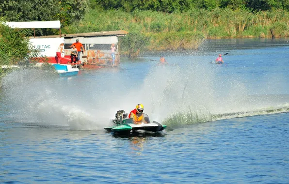Speed, boats, race