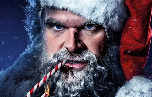 Snow, hat, fantasy, Christmas, Lollipop, beard, Santa Claus, Thriller