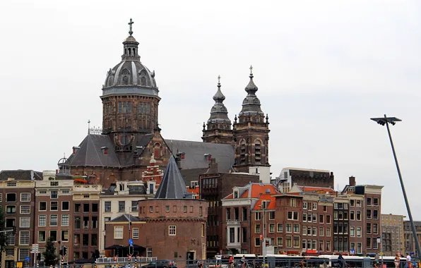 Tower, home, Amsterdam, Cathedral, Netherlands