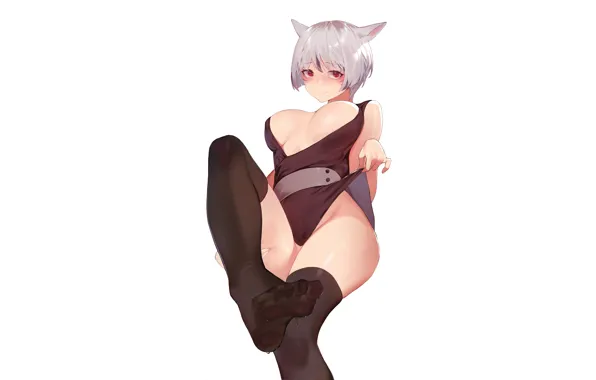 Kawaii, girl, hot, sexy, pussy, boobs, anime, kitty
