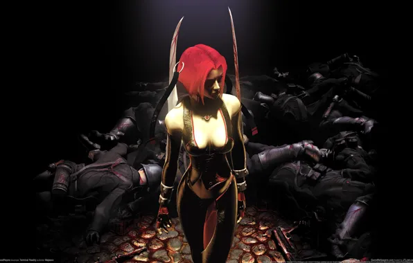 Picture soldiers, corpses, bloodrayne, Rhine, rayne, bloodrain