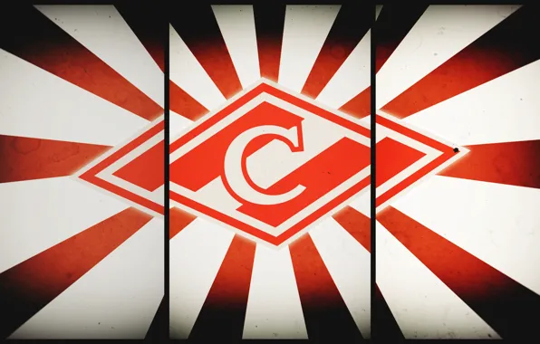 Red, Sport, Logo, Football, Background, Emblem, Russia, Club