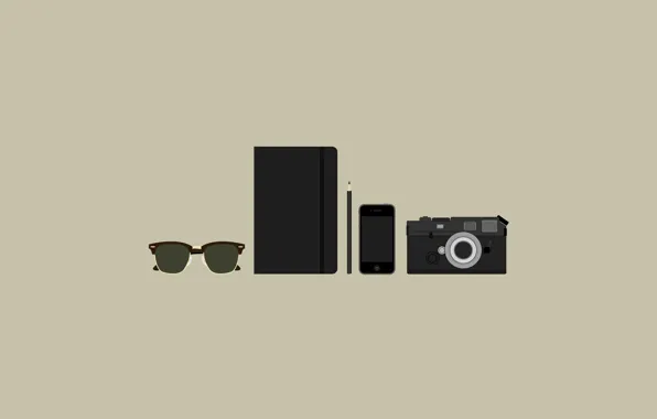 Picture minimalism, items, minimal Wallpapers
