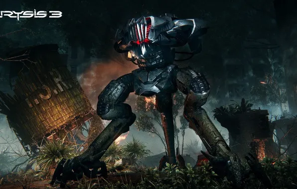 Picture robot, destruction, Crysis, Crytek, Electronic Arts, CryEngine 3