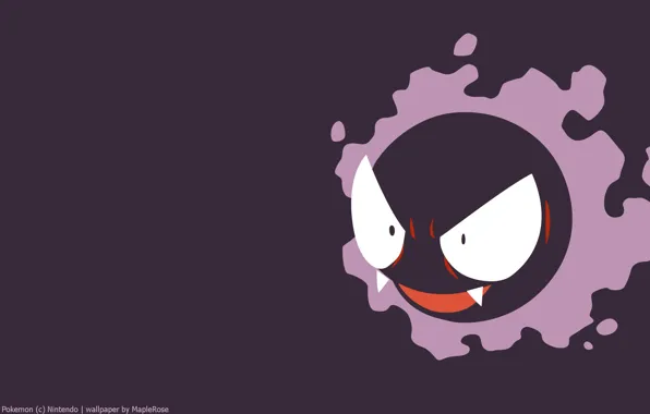 Picture eyes, lights, ball, Ghost, fangs, ghost, eyes, pokemon