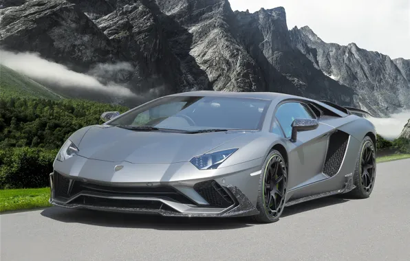 Lamborghini, supercar, 2018, Mansory, Aventador S