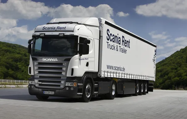 Truck, car, trucks, Scania, the truck, tariler