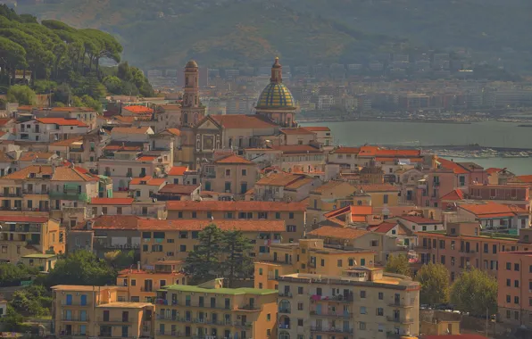 Picture home, Italy, panorama, Vietri Sul Mare