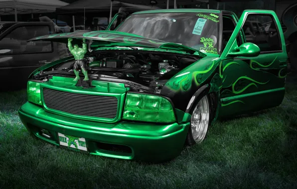 Design, style, airbrushing, car