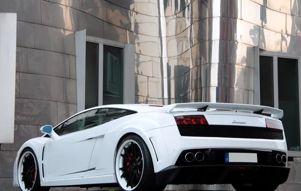 Tuning, spoiler, drives, rear view, lamborghini gallardo, Lamborghini, Gallardo, anderson germany