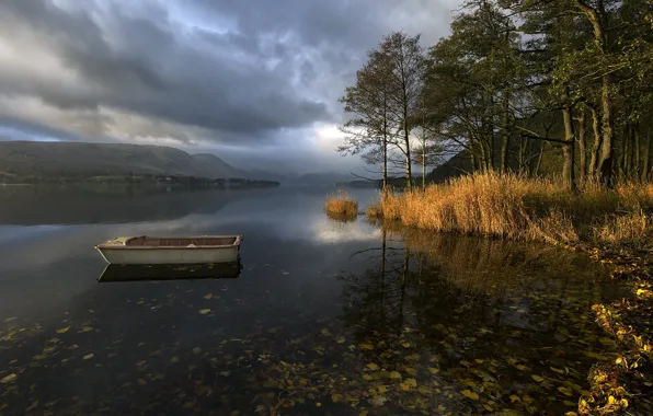 Picture Lake District, Ullswater, Pooley Bridge, Autumnal Light