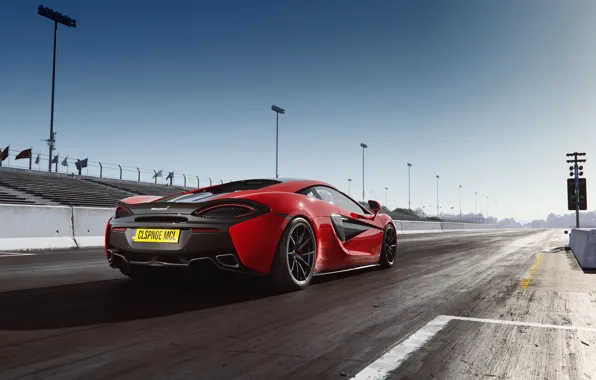 Red, Auto, Machine, Day, Art, Supercar, Rendering, Mclaren