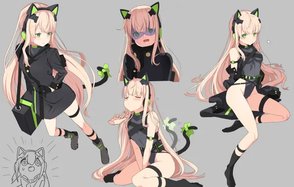 Girl, Collage, Girls Frontline, Girls front