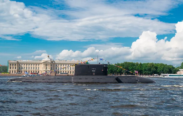Holiday, submarine, Neva, Krasnodar
