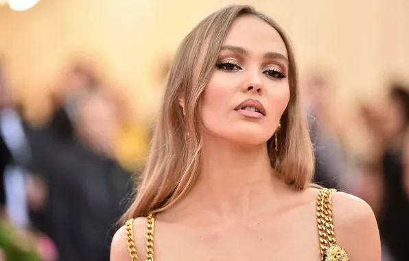 Look, pose, model, makeup, actress, Lily-Rose Depp, Lily-Rose Depp