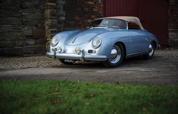 Picture Porsche, vintage, 1955, 356, Porsche 356 1500 Speedster