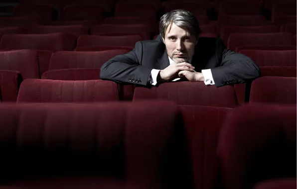 Picture mood, actor, Mads Mikkelsen, Photoshoot