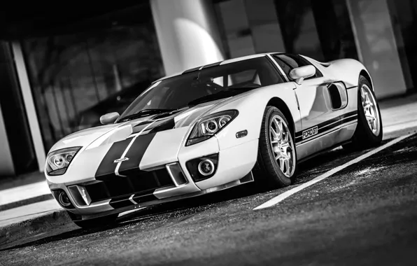 Picture sport, Ford, Machine, Ford, bucket, Ford GT, American, Blue