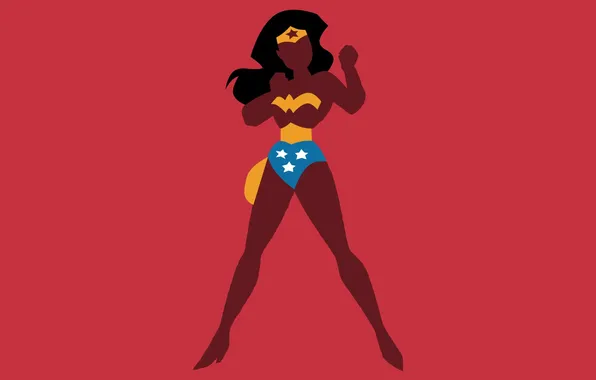 Minimalism, Wonder Woman, Minimal, DC Comics, Justice League, Justice League, Wonder Woman