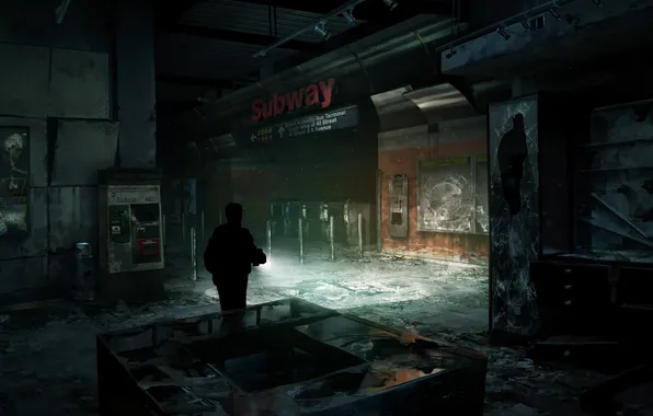 Picture subway, The Last of Us, Some of us, supermarket