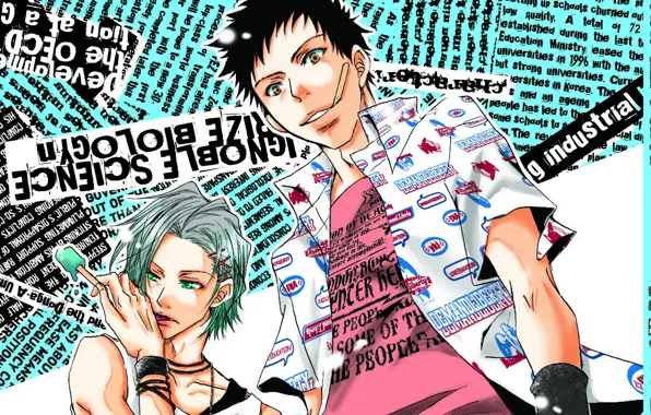 Style, anime, art, guys, Katekyo Hitman Reborn, Teacher mafia Reborn