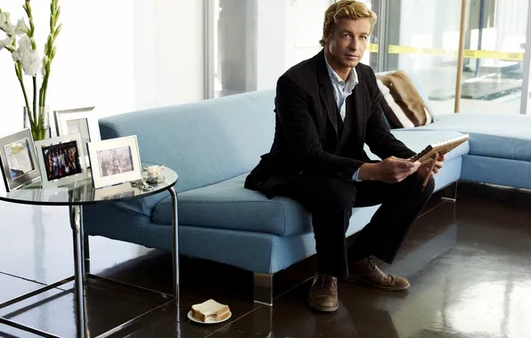 Picture sofa, Wallpaper, wallpaper, the series, table, 1920x1200, the mentalist, the mentalist