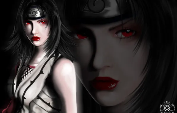 Look, girl, Naruto, Naruto, art, yuuhi kurenai, tiggz-sama