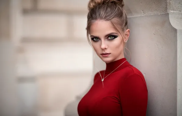 Chest, makeup, hairstyle, Mark Prinz, Catharina