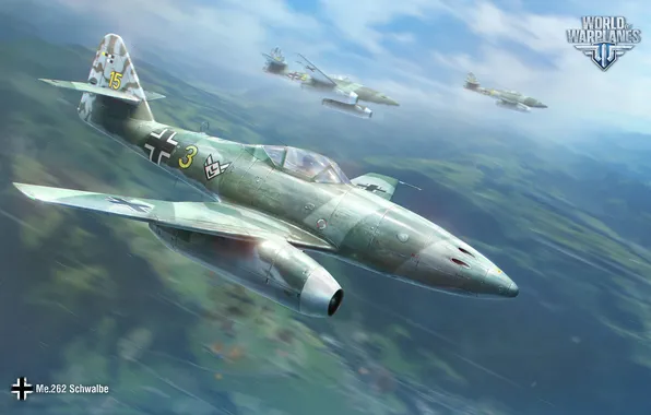 Picture The sky, Clouds, The plane, Fighter, Earth, Wargaming Net, World of Warplanes, World Of Aircraft