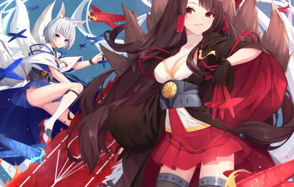 Picture girl, anime, art, characters, Azur Lane