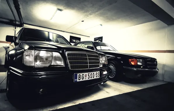 Mercedes-benz, e500, w124, 560sec, c126