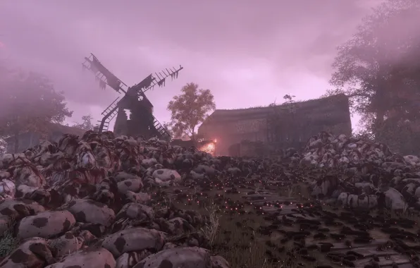Mill, rats, corpses, a plague tale: innocence