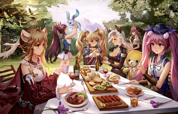 Picture anime, food, asian, manga, oriental, oppai, bishojo, light novel