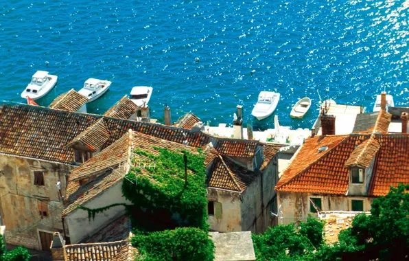 Picture sea, Croatia, Adriatica, Sibenik
