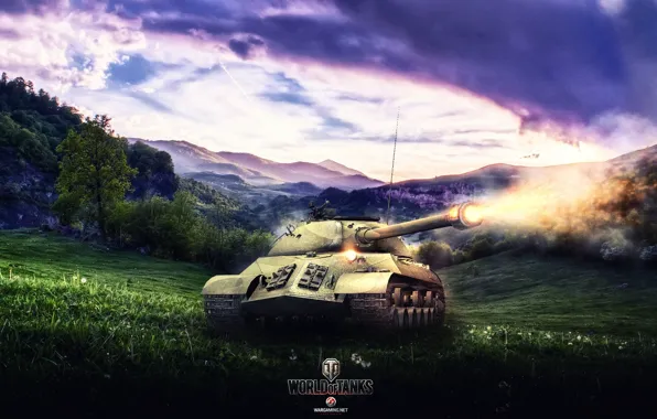 Picture Game, World of Tanks, Is-3, FuriousGFX