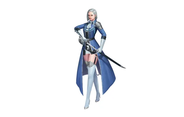 Girl, Minimalism, Girl, Sword, Beautiful, Fiction, Beautiful, Minimalism