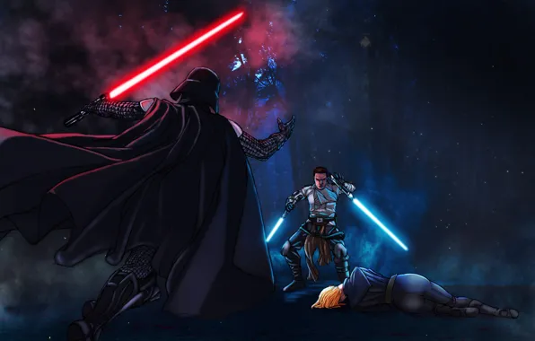 Picture Darth Vader, Galen Marek, Starkiller, Star Wars: The Force Unleashed, Anakin Skywalker