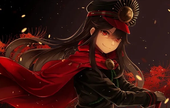 Anime, art, girl, fate grand order, nobunaga oda