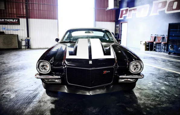 Picture retro, Chevrolet, muscle car, camaro, chevrolet, muscle car, 1970, Camaro