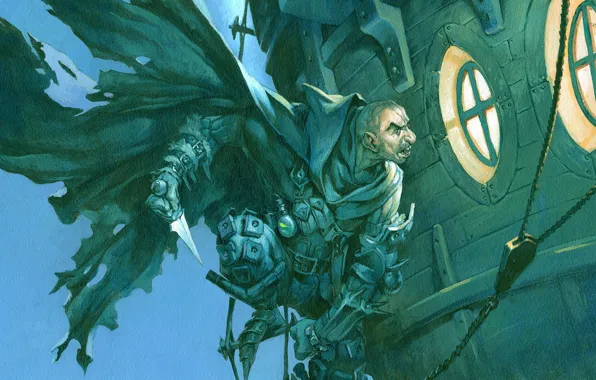 Picture Magic: The Gathering, Jesper Ejsing, The bandit of the Harbour, Harbor Bandit