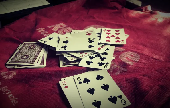 Card, table, deck