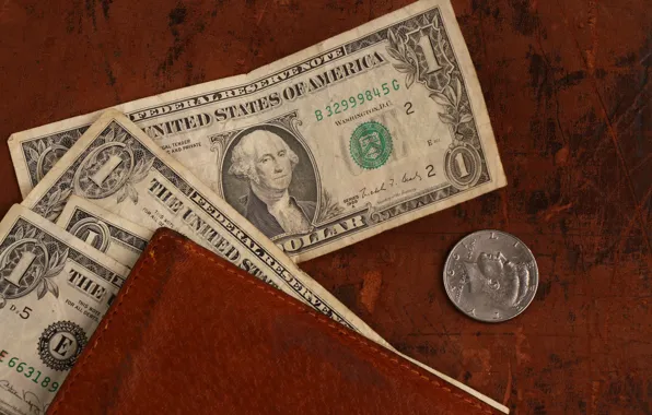Retro, money, USA, currency, vintage, coin, Dollar, partmone
