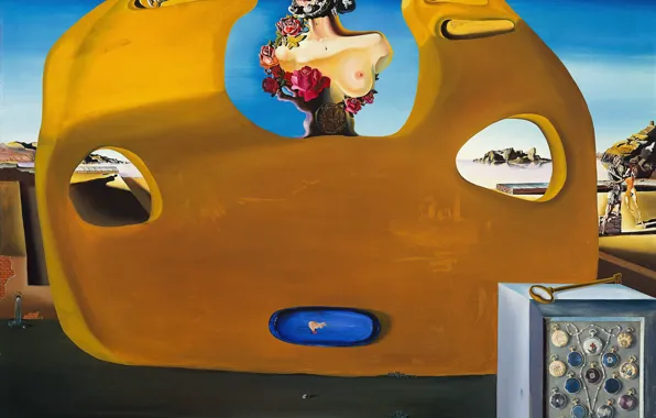 Picture surrealism, picture, Salvador Dali, Salvador Dali, The memory of the Woman-Child